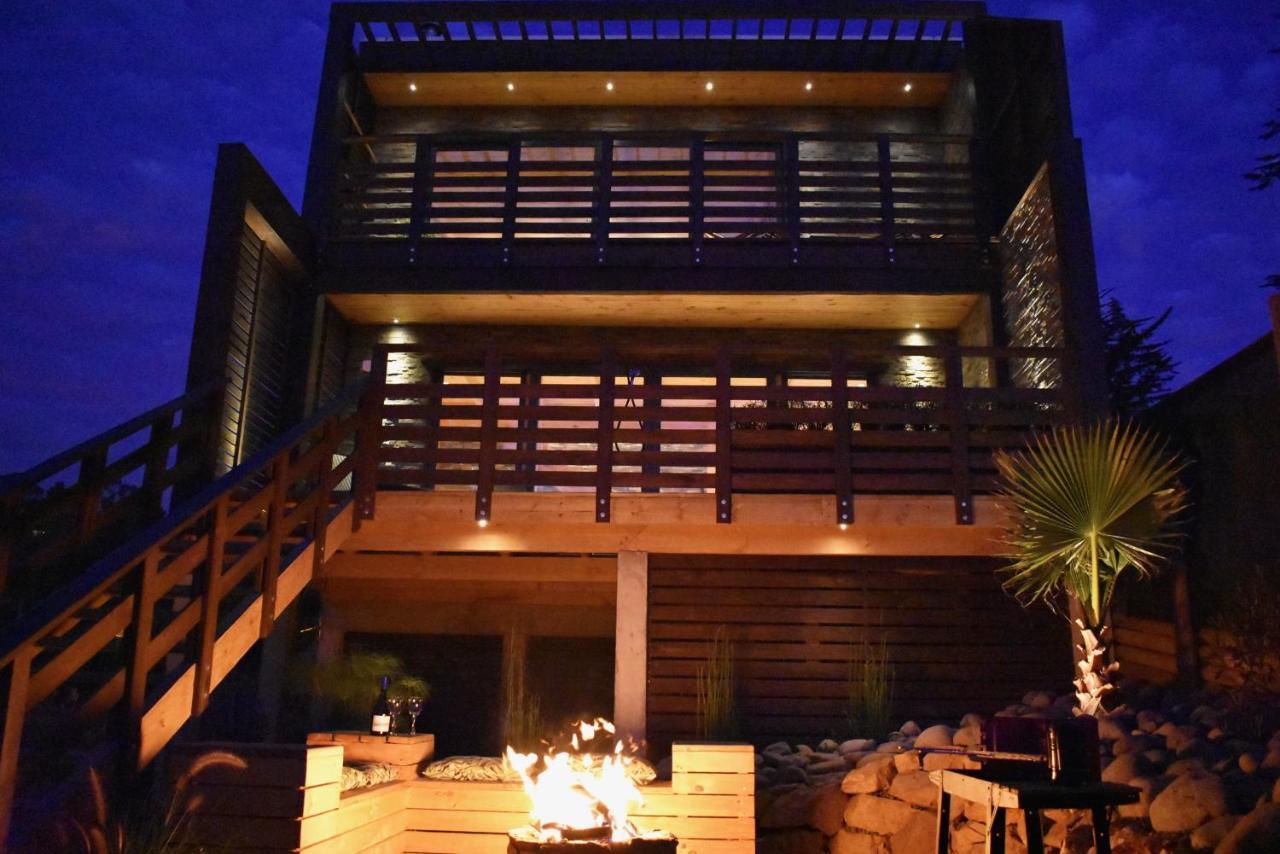 ---- Escapada De Lujo Para Dos ---- Casa Boutique Privada - Vistas Al Oceano - Parrilla Y Fogon En Quincho Privado - Insumos Desayuno - Tu Estadia Incluye Gratis 1 Sesion De Hidromasaje & Cromoterapia Bajo Las Estrellas En Jacuzzi Privado (Adults Onl بتشيلمو المظهر الخارجي الصورة