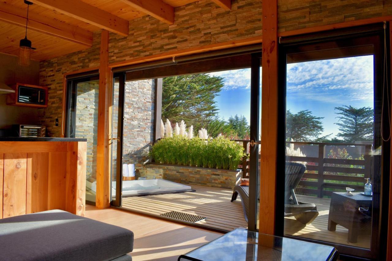 ---- Escapada De Lujo Para Dos ---- Casa Boutique Privada - Vistas Al Oceano - Parrilla Y Fogon En Quincho Privado - Insumos Desayuno - Tu Estadia Incluye Gratis 1 Sesion De Hidromasaje & Cromoterapia Bajo Las Estrellas En Jacuzzi Privado (Adults Onl بتشيلمو المظهر الخارجي الصورة