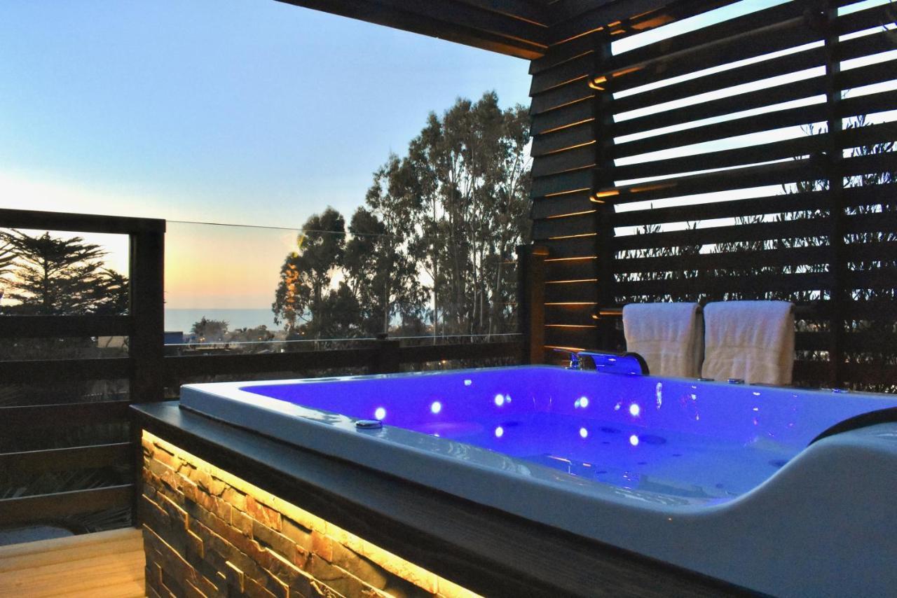 ---- Escapada De Lujo Para Dos ---- Casa Boutique Privada - Vistas Al Oceano - Parrilla Y Fogon En Quincho Privado - Insumos Desayuno - Tu Estadia Incluye Gratis 1 Sesion De Hidromasaje & Cromoterapia Bajo Las Estrellas En Jacuzzi Privado (Adults Onl بتشيلمو المظهر الخارجي الصورة