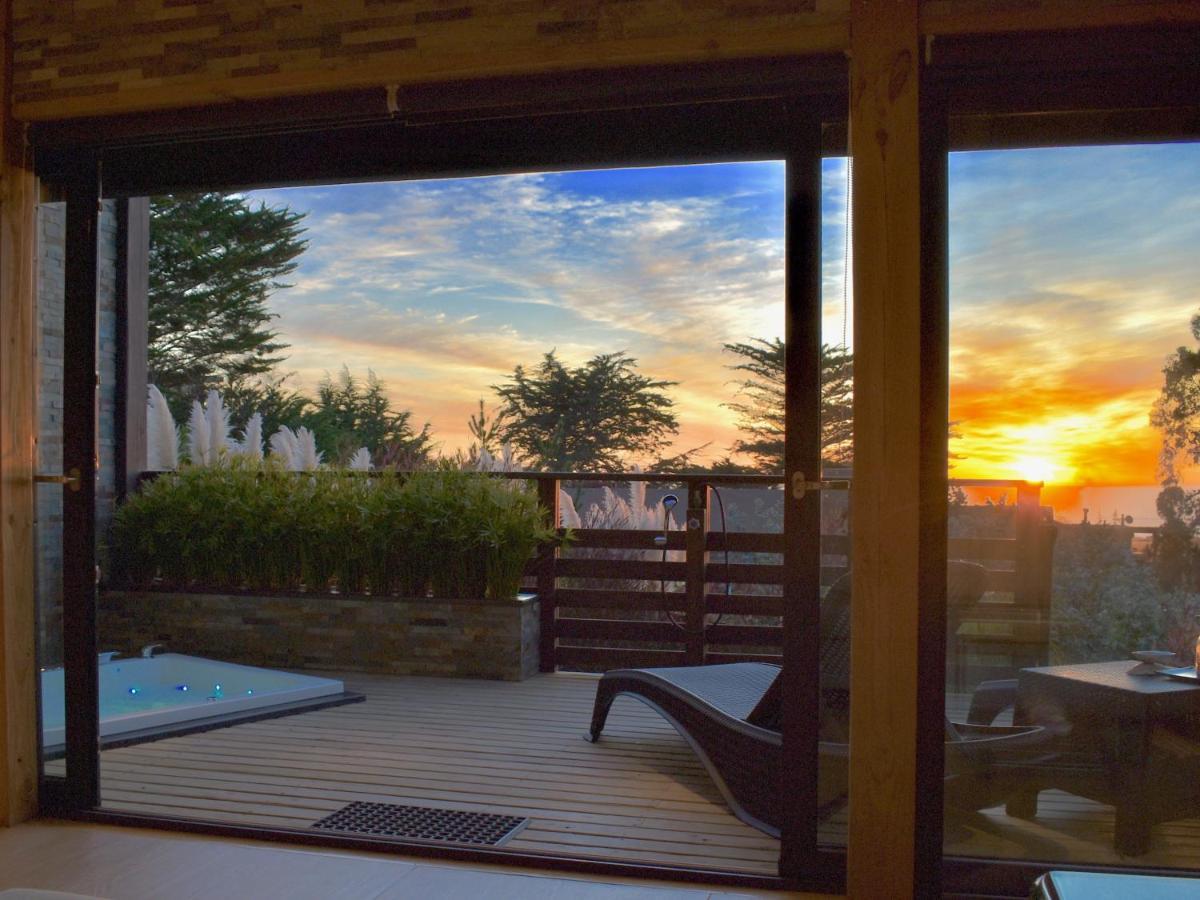 ---- Escapada De Lujo Para Dos ---- Casa Boutique Privada - Vistas Al Oceano - Parrilla Y Fogon En Quincho Privado - Insumos Desayuno - Tu Estadia Incluye Gratis 1 Sesion De Hidromasaje & Cromoterapia Bajo Las Estrellas En Jacuzzi Privado (Adults Onl بتشيلمو المظهر الخارجي الصورة