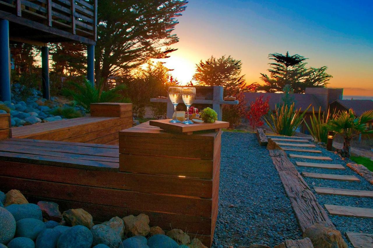 ---- Escapada De Lujo Para Dos ---- Casa Boutique Privada - Vistas Al Oceano - Parrilla Y Fogon En Quincho Privado - Insumos Desayuno - Tu Estadia Incluye Gratis 1 Sesion De Hidromasaje & Cromoterapia Bajo Las Estrellas En Jacuzzi Privado (Adults Onl بتشيلمو الغرفة الصورة